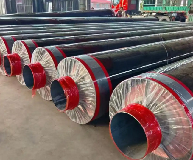 朝阳钢套钢蒸汽保温管